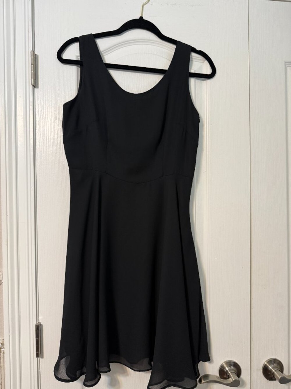 Vivienne Tam East Wind Code Black Fit & Flare Sleeveless Dress Size 2